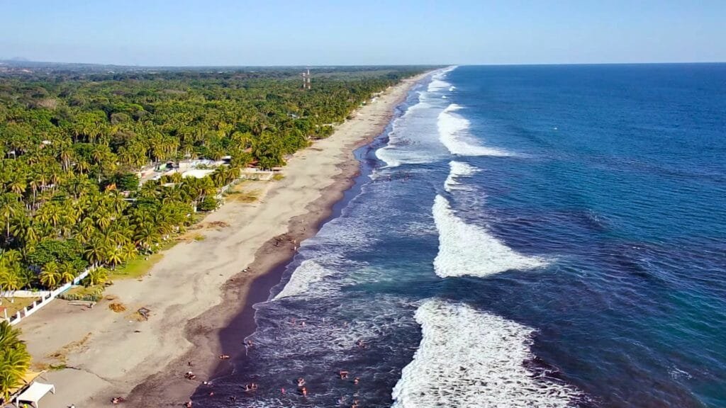Playa San Diego El Salvador
